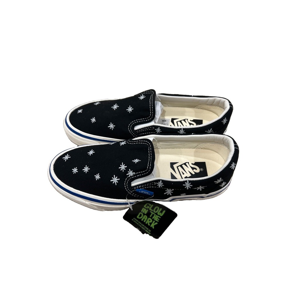 Vans Off The Wall Glow In the Dark Slip On Shoes Mens Size 4.5 Womens Size 6 - Picture 4 of 6